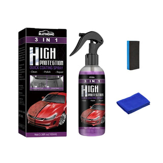 3-in-1 car ceramic coating spray 